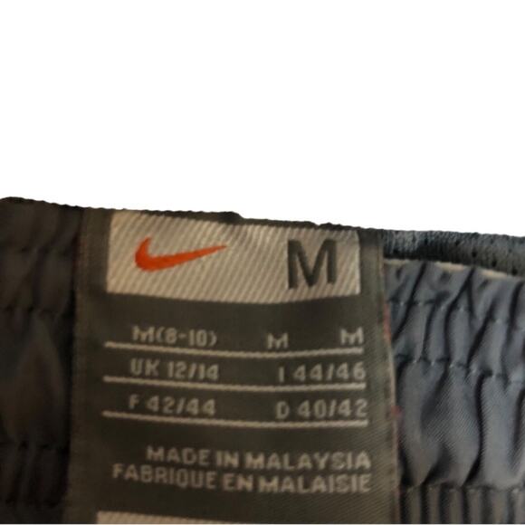 Nike Men’s Warm Up Wind Athletic Track Sporty Logo Swoosh Pants Sz M - Picture 5 of 8